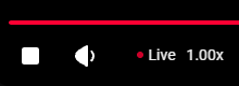 A 1.00x badge in the YouTube control bar
